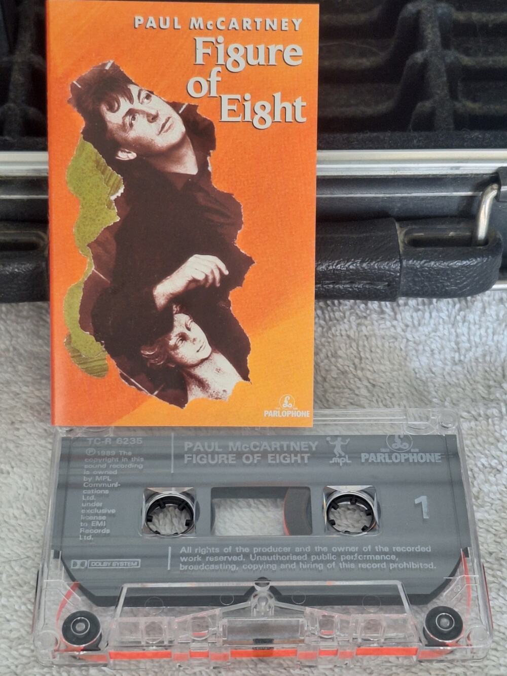 Paul McCartney Figure Of Eight Cassette Single TCR 6235 UK Parlophone 1989